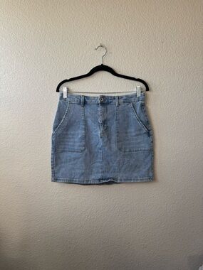 Sanctuary Light Blue Denim Mini Skirt